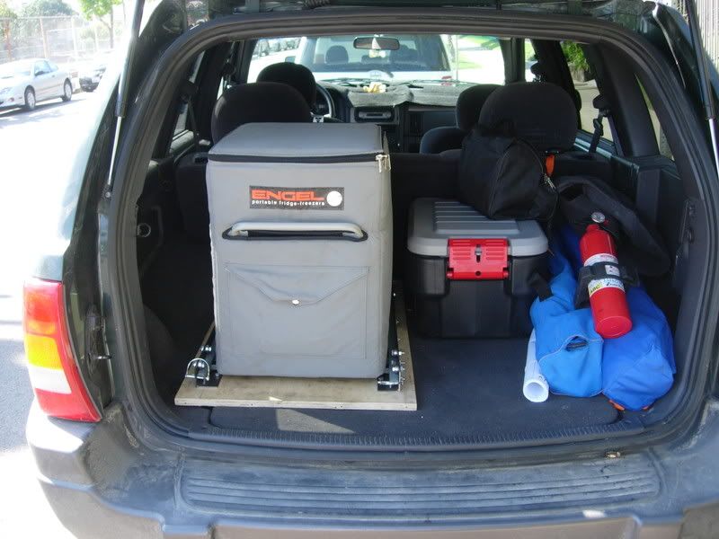 Behold...my homemade Engel fridge slide! Expedition Portal